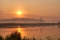 Free Sunrise In Ukrainian Countryside Stock Photos - 8096843