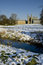 Free Kings College Chapel Cambridge In The Winter Snow Royalty Free Stock Image - 8097966