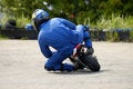 Free Minibike Racing Royalty Free Stock Photo - 814815