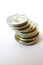 Free Set Of Turkish Lira Cions. Royalty Free Stock Photos - 813038
