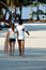 Free Copule Strolling On Beach Stock Photos - 817063