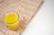 Free Glass Of Orange On Newspaper Stock Images - 817904