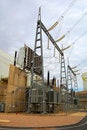 Free Power Plant Transformer Royalty Free Stock Image - 8103236