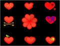 Free Heart Collection Royalty Free Stock Image - 8103856