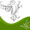 Free FLORAL BACKGROUND VECTOR Stock Images - 8109284