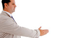 Free Winning Businessman Offering Handshake Royalty Free Stock Images - 8118329