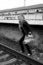 Free Waiting For The Train Royalty Free Stock Photo - 8111155