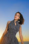 Free Fashion Model At Sunset Stock Images - 8113214