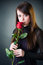 Free Sensual Girl With Rose Royalty Free Stock Photography - 8122907