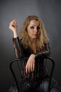 Free Movement To Call Waitress Stock Image - 8137071