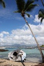 Free Fishing Boat On The Beach Royalty Free Stock Images - 8139419