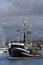 Free Fishing Boat Leaving Harbor Royalty Free Stock Image - 8131266