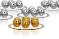 Free Amazing Golden Business Team Royalty Free Stock Photography - 8140527