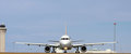 Free Head On Commercial Jet Stock Image - 8141651