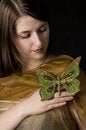 Free Butterfly Princess Stock Images - 8142284