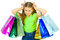 Free Little Girl Shopping Royalty Free Stock Images - 8150699