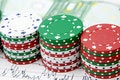 Free Casino Chips Stock Image - 8180541