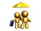 Free Going Shopping On Rainy Day Royalty Free Stock Images - 8181769