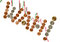 Free Interjection With Coins On Candlesticks Chart. Royalty Free Stock Photos - 8183858