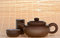 Free Chinese Teapot With Cups Royalty Free Stock Photo - 8188415