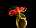Free Abstract Smoke Curves Stock Image - 8191121