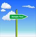 Free Direction Sign Stock Photography - 8199282