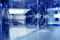 Free Business Hall Blue Stock Image - 8198081