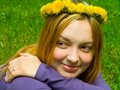 Free The Girl In A Wreath Royalty Free Stock Photos - 824438