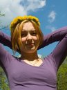 Free Portrait Of The Girl In A Wreath Royalty Free Stock Photography - 824457