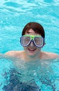 Free Boy With Swimming Goggles Stock Photo - 827410
