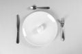 Free White Plate And Diet Stock Image - 8211211