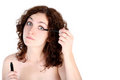 Free Girl With Mascara Stock Images - 8214654
