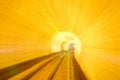 Free Yellow Tunnel Stock Photography - 8215592