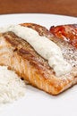 Free Cooked Salmon Stock Image - 8220241