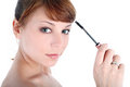 Free Girl  With Mascara Stock Photography - 8221702