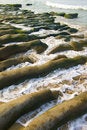 Free Coast Erosion Of The Waves Royalty Free Stock Photos - 8222008