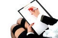 Free Secretary With Pen Stock Photos - 8225393