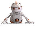 Free Cute Roboter With Lot Of Emotion Stock Images - 8238704