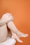 Free Female Feet With Copy Space Stock Photos - 8231243
