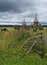 Free Ancient Wooden Russian Church, Storm-clouds In Sky Stock Image - 8242941