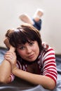 Free Carefree Girl Stock Image - 8252931