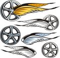 Free Rim With Wings Royalty Free Stock Photography - 8259247