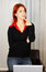 Free Pensive Caucasian Businesswoman Stock Photo - 8258090