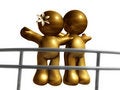 Free Couple Face The Future Stock Image - 8262571