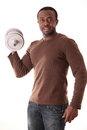 Free Man In Studio Royalty Free Stock Photos - 8269138