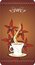 Free Cup With Coffee. Blank For Card Stock Photos - 8267643