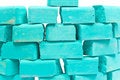 Free Wall From Cyan Chalk Stock Photos - 8273993