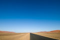Free Long Straight Empty Desert Road, Namibia Stock Image - 8277561