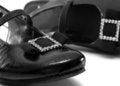 Free Black Varnish Lady S Shoes. Royalty Free Stock Photos - 8280068