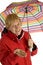 Free Elderly Woman In The Rain Royalty Free Stock Photography - 8289697